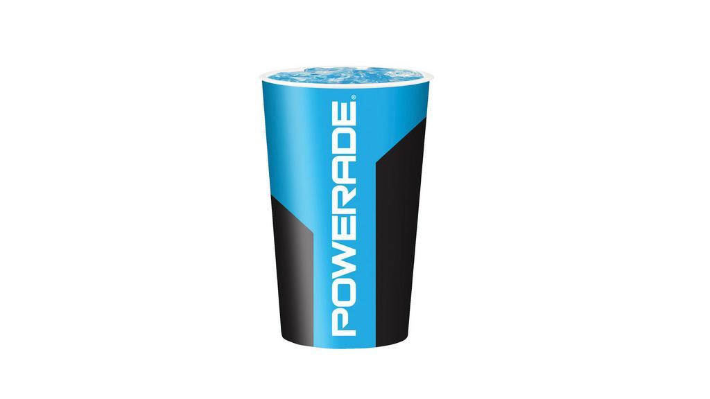 Powerade® · Fountain beverage. A product of The Coca-Cola Company.