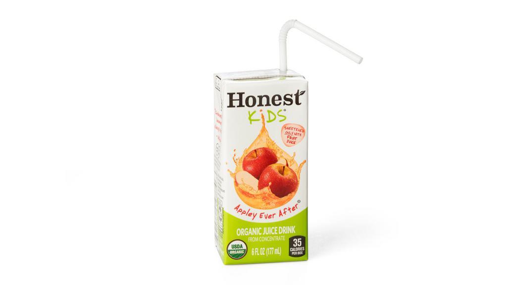 Honest Kids® Apple Juice · Honest Kids® Apple Juice (juice box with straw).