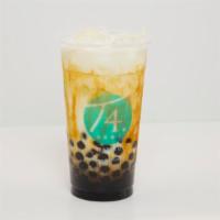 Brown Sugar Pearl Iced Milk · Caffeine Free
Sweetness Level adjustment is not available for this item.