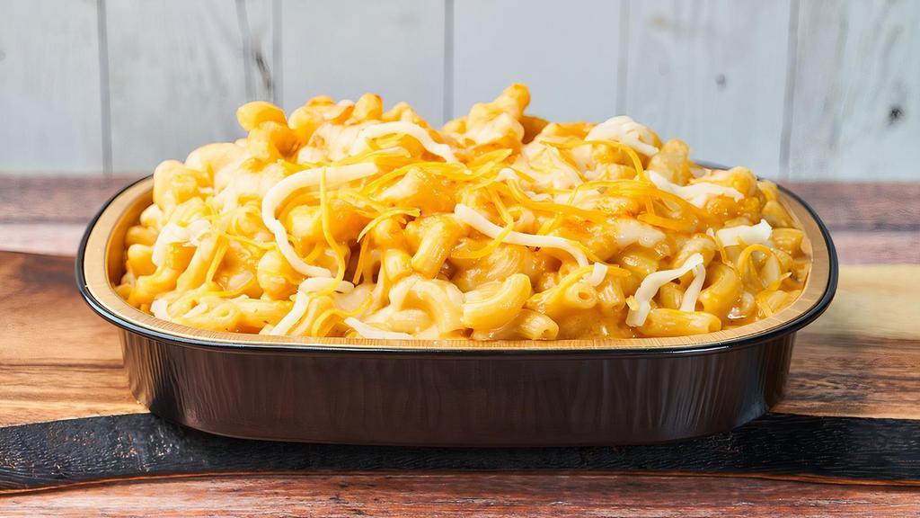The Classic Mac · Our blend of cheddar and American cheese tossed with elbow mac. Vegetarian. Contains gluten, dairy, and soy. We cannot make substitutions.