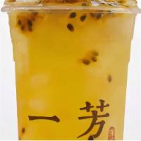 Passion Fruit Green Tea 埔里百香綠 · The tea is full bodied with the flavors of the exotic passion fruits of the tropics from Pul...