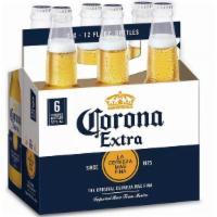 Corona Extra 6 Pack, 12oz Bottles · Includes CRV Fee