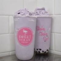 Taro Blended Ice · (Caffeine-Free, Dairy-Free, Vegan)
