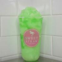 Green Apple Smoothie · Sweet & slightly tart green apple smoothie.
Note: sweetness can only be reduced to 50% to ma...