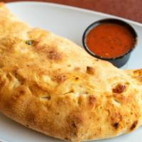 Build Your Own Calzone · Regular dough (gluten free is not available for calzone).