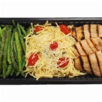 Grilled Chicken Family Meal · 12 oz. Grilled Chicken Breast, 16 oz. Lemon Linguini Pasta Salad with Parmesan
