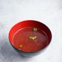 Veggie Broth · Single serve 6 oz soup in 8 oz container