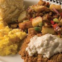Chicken Fried Steak & Eggs Family Meal · 4 Bear Paw Chicken Fried Steaks with country gravy, served with 8 Scrambled eggs, 4 housemad...