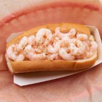 Shrimp Roll · 4oz or 6oz of chilled, wild-caught North Atlantic shrimp in a toasted, buttered bun with may...