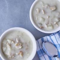 Clam Chowder · Chock full of sustainably caught Atlantic surf clams, potatoes, and onions. Award-winning an...