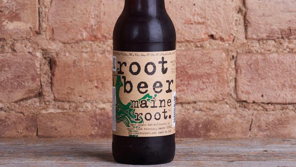 Root Beer · 12oz of Maine Root Root Beer. Sweetened with real cane sugar.