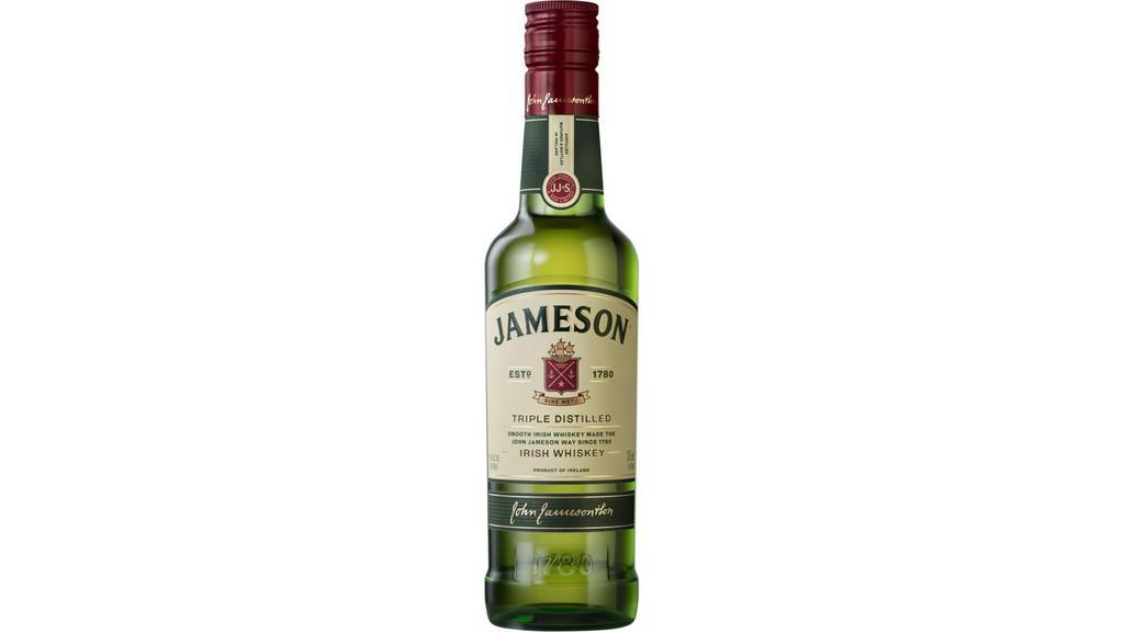 Jameson Irish Whiskey (375 Ml) · When only the best will do, choose Jameson Irish Whiskey. This blended Irish whiskey is triple distilled for a smoothness and taste that is one-of-a-kind. Get your own bottle and discover why so many people love the rich taste of Jameson.