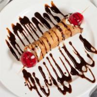 Cannoli · Popular italian dessert cannoli siciliani has a cannoli pastry shell which is filled with sw...
