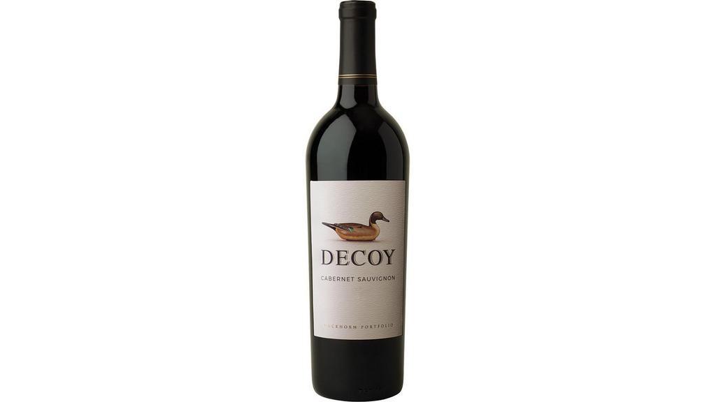 Decoy By Duckhorn Cabernet (750 Ml) · From its aromas of vibrant red and blue fruit to its silky tannins and balanced acidity, this is a lush and alluring Cabernet Sauvignon. On the palate, rich flavors of raspberry, ripe plum and blueberry carry the wine to a long, luxurious finish, with nuanced hints of oak and sweet baking spices.