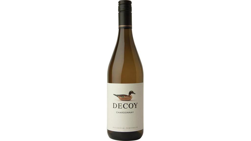 Decoy By Duckhorn Chardonnay (750 Ml) · This tantalizing Chardonnay offers vibrant aromas of Fuji apple, ripe pear and lemon zest. The juicy orchard fruit and citrus flavors continue on the palate, where refreshing acidity and hints of caramelized French oak add nuance and richness to a bright, lingering finish.
