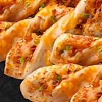 Garlic Parmesan Twist · Garlic Parmesan twists are rolled fresh daily and baked to perfection with fresh garlic and ...