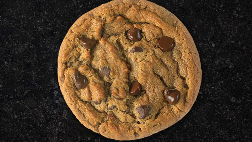 Chocolate Chip Cookie (1) · Our classic chocolate chip cookie, freshly baked and hot from the oven.