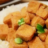 Salt & Pepper Tofu · Spicy. Vegetarian.