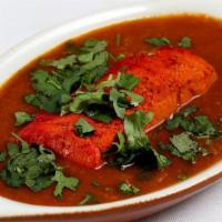 Punjabi Fish · A Northern Indian preparation of hot fish curry.