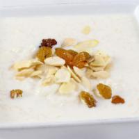 Kheer · Traditional Indian rice pudding.