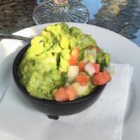 Fresh Guacamole · Fresh chunk-chopped avocados spiced with fresh jalapeños, cilantro, onions, garlic & fresh l...