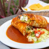 Super Burrito a la Carte · (Grilled beef, chicken, carnitas or pork chile verde) choice of beans, rice, sour cream, gua...