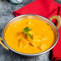Paneer Tikka Masala · Superior cubes of fresh cottage cheese cooked in a creamy butter tomato gravy.