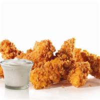 5 Piece - Hand-Breaded Chicken Tenders™ · Premium, all-white meat chicken, hand dipped in buttermilk, lightly breaded and fried to a g...