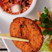 #5. Fancy Fish Cakes · Fried fish cakes served with a cucumber sauce.