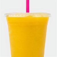Mango · Apple juice, mangos, mango-tangerine sorbet, ice