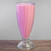 Rose Milkshake · Rose extract syrup added to milk.