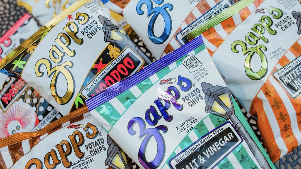Zapp'S Chips · Your choice of Zapp's chips. [220-230 cal]