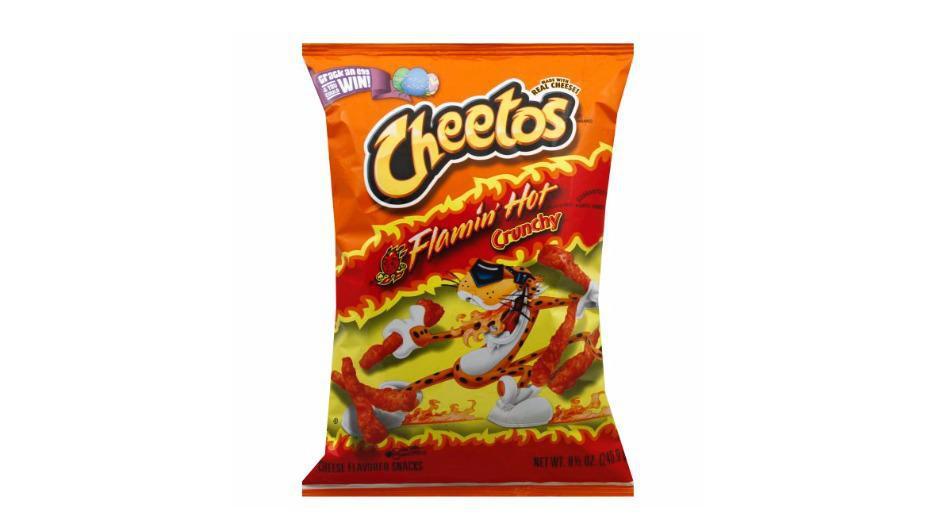 Cheetos Crunch Flaming Hot 8.5 oz · 
