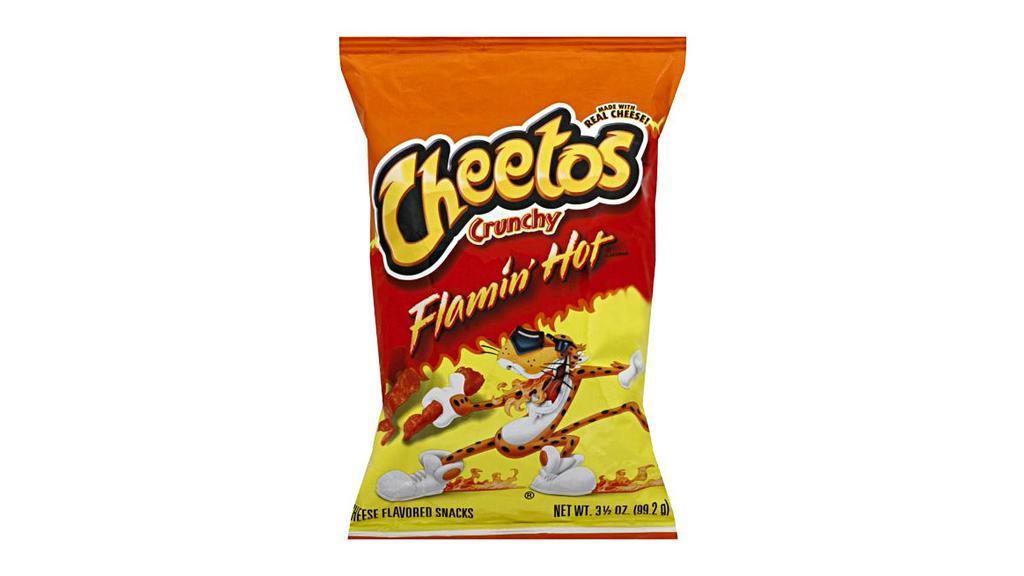 Cheetos Flamin Hot Crunchy · 