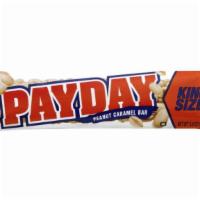 Payday King Size Peanut Caramel Bar 3.4Oz · 