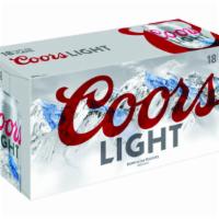 Coors Light, 18 Pack, 12oz Cans (4.2% ABV) · 