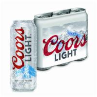 Coors Light, 3 Pack, 24oz Cans (4.2% ABV) · 