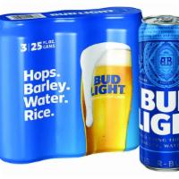 Bud Light, 3 Pack, 25Oz Cans (4.2% Abv) · 