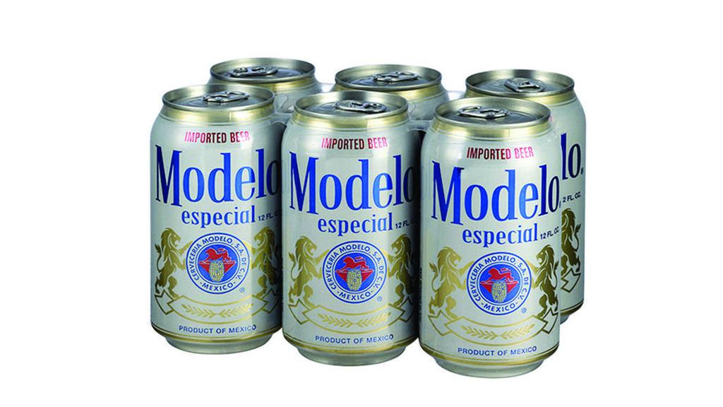 Modelo Especial 6 Pack, 12Oz Cans (4.2% Abv) · MODELO ESPECIAL 6PK 12OZ CN