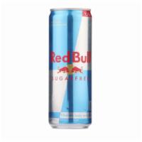 Red Bull Sugar Free 12 Oz Can · 