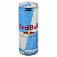 Red Bull Sugar Free 8.4Oz Can · 