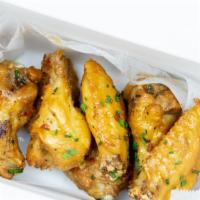 Sweet Thai Chili Wings · Sweet thai glaze with fresh Fresno peppers and chopped green onion.