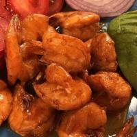 Camarones Tapatios · Very spicy shrimp!