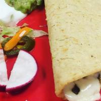 Quesadillas(2) · Two quesadillas made from flour tortillas or hand made corn tortillas with meat of your choi...