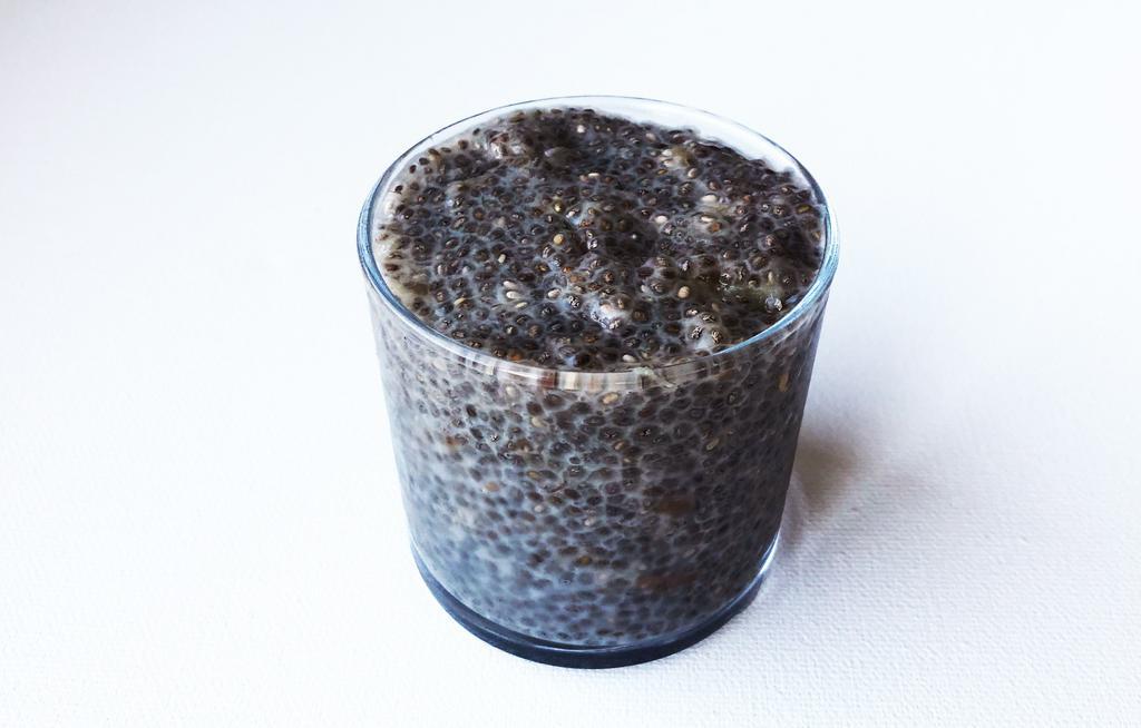 Original Chia Pudding · Chia seeds soaked overnight in dairy-free milk and sweetened with raw cane sugar. (Gluten-free, vegan.)