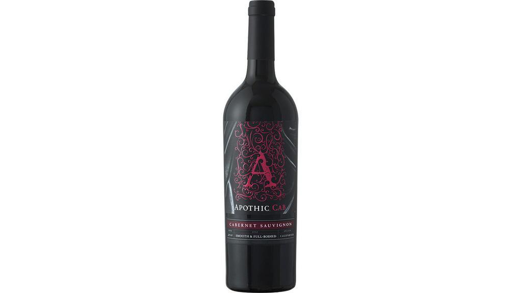 Apothic Cabernet Sauvignon (750 Ml) · Apothic Cabernet offers the big presence of a classic Cabernet with a silky touch. Signature layers of blackberry compote and black currant wrap around hints of mocha and vanilla. Blending the wine with Zinfandel delivers the complexity of Cabernet with billowy tannins that glide across the palate, smooth as silk.