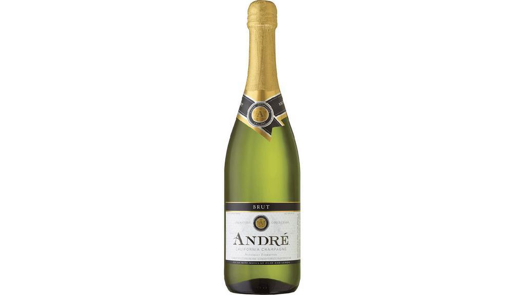 Andre Brut (750 ml) · The classic champagne. Classics never go out of style. No matter where you’re going, bringing André Champagne® Brut will make a statement. Our driest blend of white grapes results in a taste as bright as the California sunshine they’re grown in. Add André Brut to your mimosa, and let’s brunch!