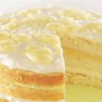Lemonade Cake w/Meyer Lemon Curd · layered lemon cake with a luscious, cool
lemon mousseline and Meyer lemon curd
