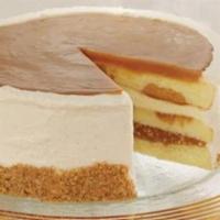 Salted Caramel Vanilla Crunch · buttery vanilla-flecked cake has waves of caramel cake and layered with salted caramel crunc...