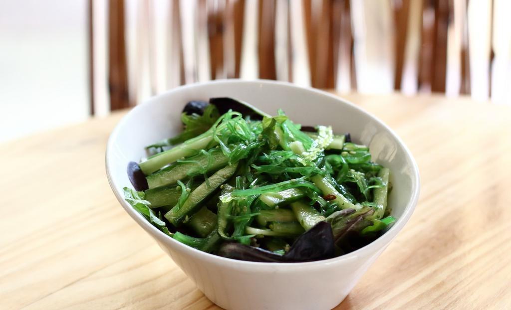 Seaweed Salad · Seaweed with sesame dressing.
